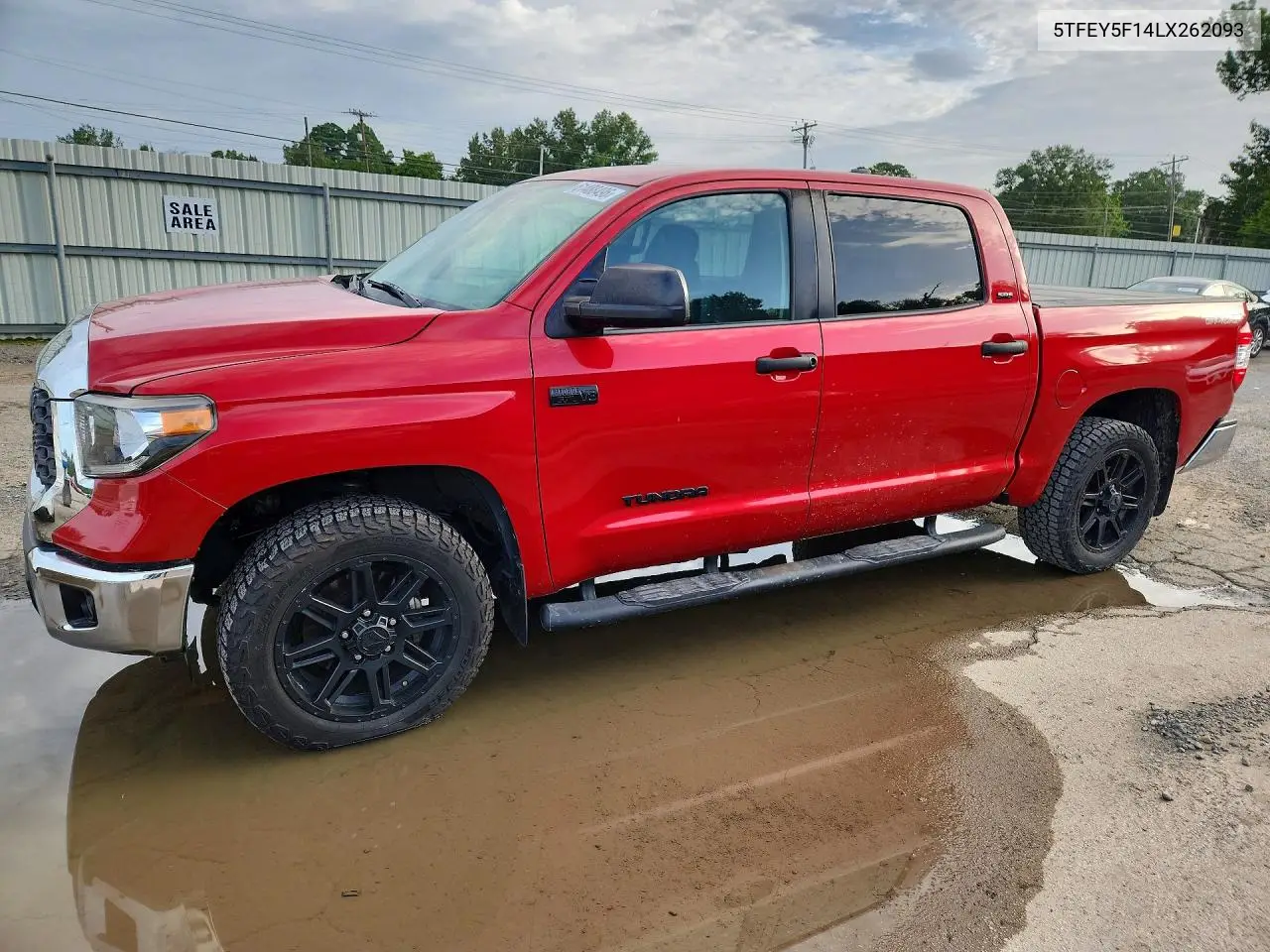 2020 Toyota Tundra Crewmax Sr5 VIN: 5TFEY5F14LX262093 Lot: 61488496