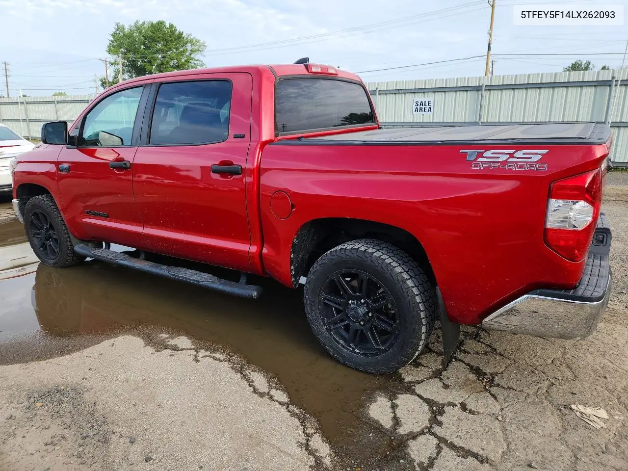 2020 Toyota Tundra Crewmax Sr5 VIN: 5TFEY5F14LX262093 Lot: 61488496