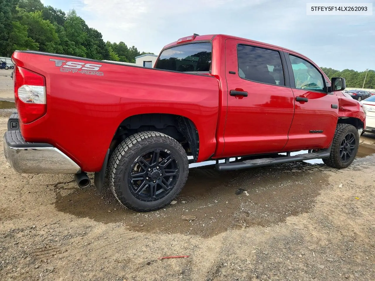 2020 Toyota Tundra Crewmax Sr5 VIN: 5TFEY5F14LX262093 Lot: 61488496