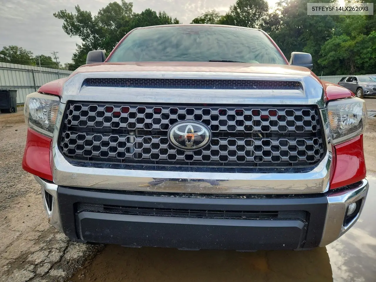 2020 Toyota Tundra Crewmax Sr5 VIN: 5TFEY5F14LX262093 Lot: 61488496