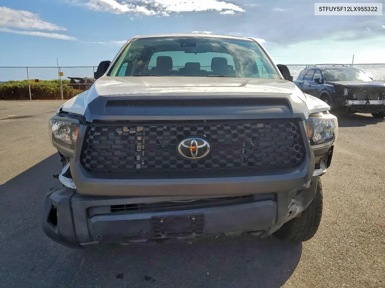 5TFUY5F12LX955322 2020 Toyota Tundra Double Cab Sr