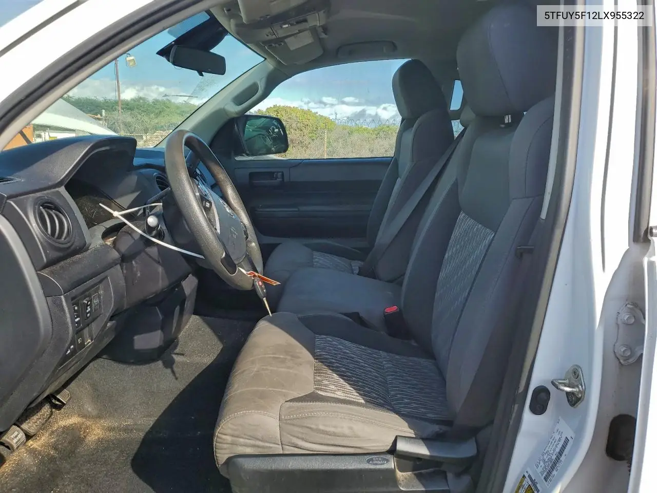 5TFUY5F12LX955322 2020 Toyota Tundra Double Cab Sr