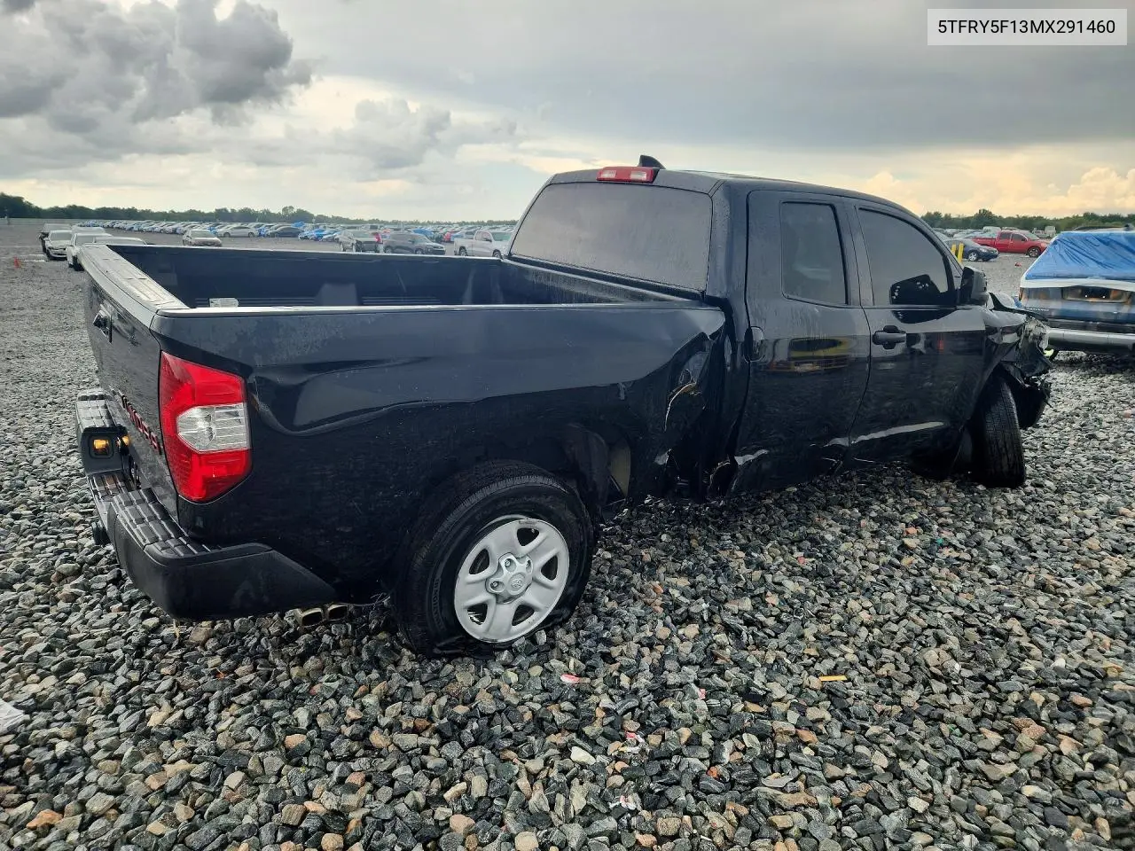 2021 Toyota Tundra Sr VIN: 5TFRY5F13MX291460 Lot: 59673536
