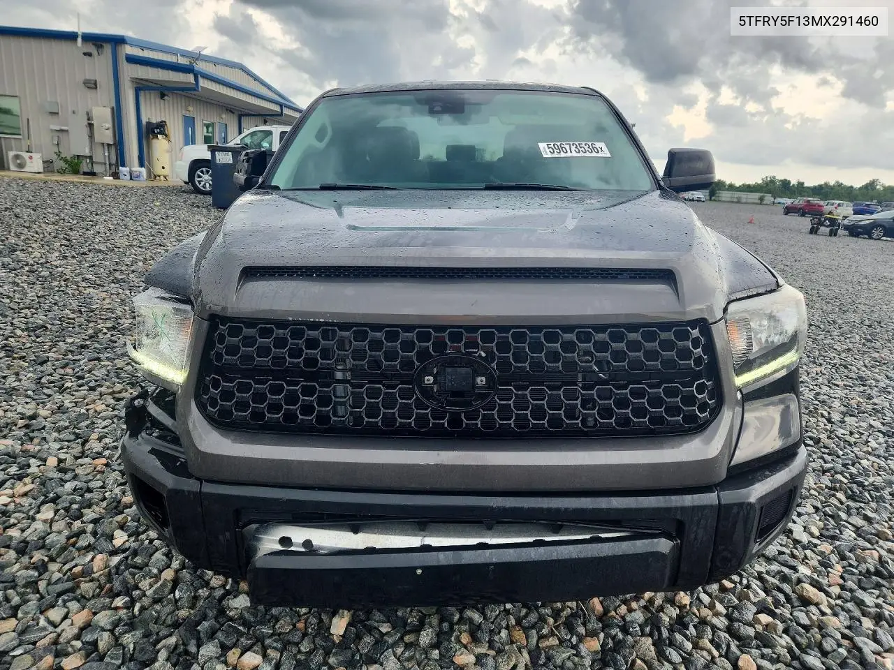 2021 Toyota Tundra Sr VIN: 5TFRY5F13MX291460 Lot: 59673536