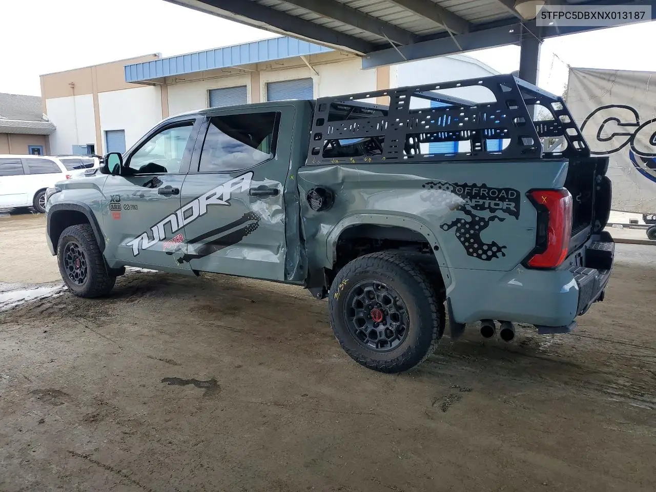 2022 Toyota Tundra Trd Pro Hv VIN: 5TFPC5DBXNX013187 Lot: 50770446