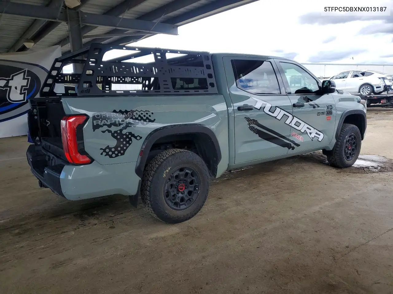 2022 Toyota Tundra Trd Pro Hv VIN: 5TFPC5DBXNX013187 Lot: 50770446