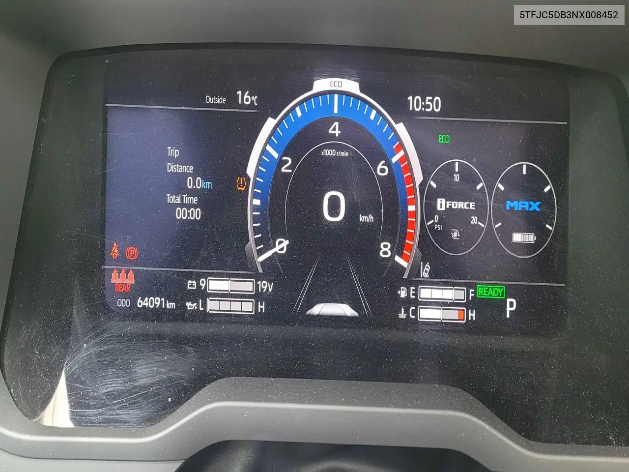 2022 Toyota Tundra Limited Hv VIN: 5TFJC5DB3NX008452 Lot: 55111256