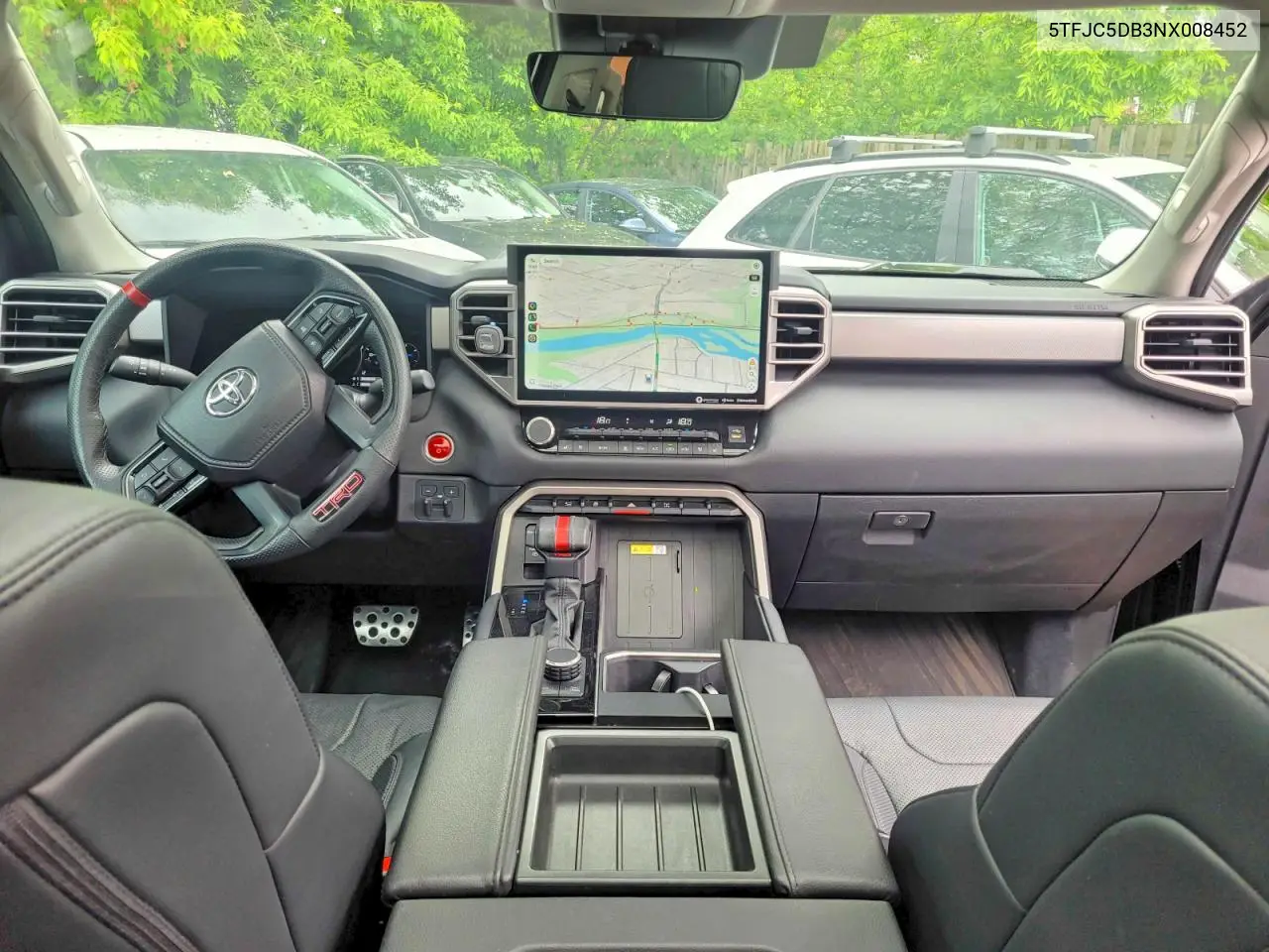 2022 Toyota Tundra Limited Hv VIN: 5TFJC5DB3NX008452 Lot: 55111256
