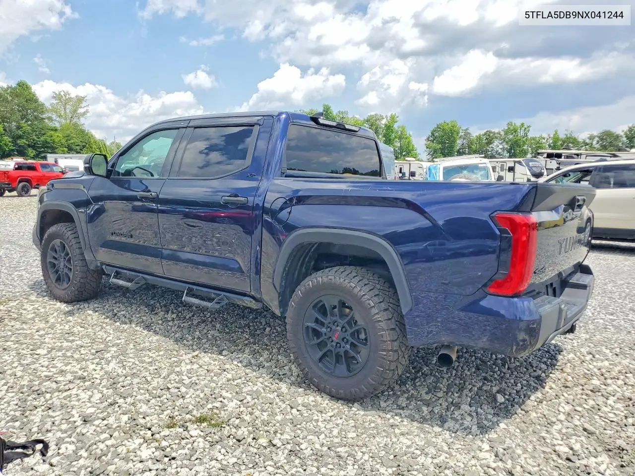 2022 Toyota Tundra Sr5 VIN: 5TFLA5DB9NX041244 Lot: 59178526