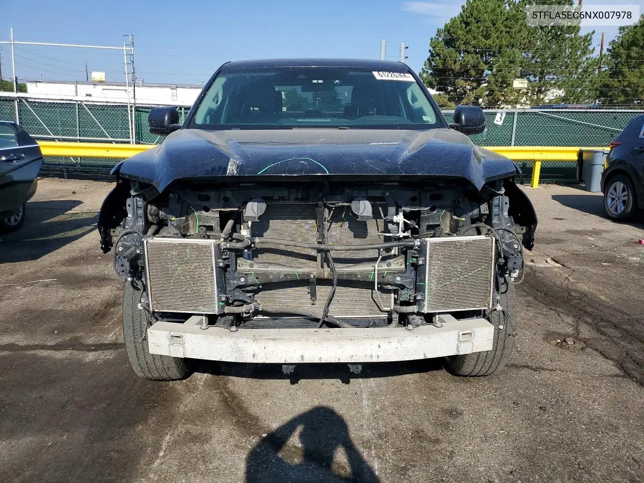 2022 Toyota Tundra VIN: 5TFLA5EC6NX007978 Lot: 61226366