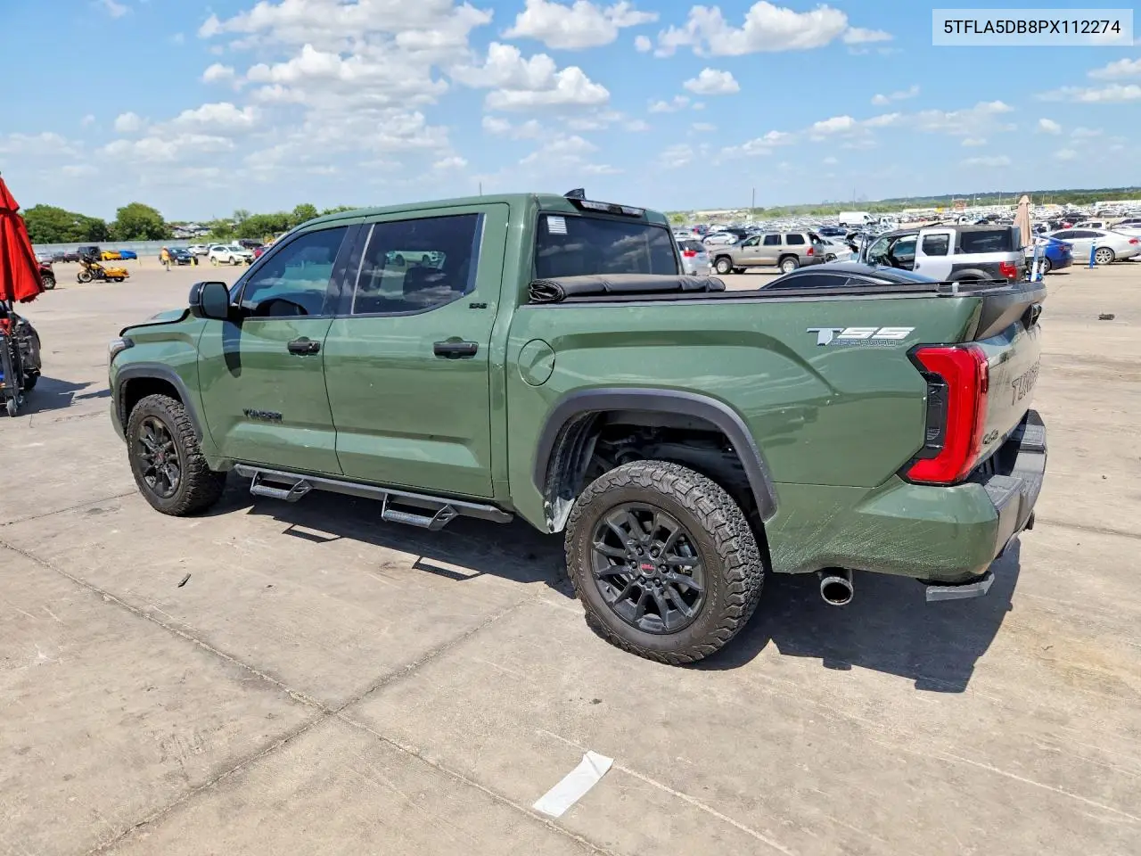 2023 Toyota Tundra Sr5 VIN: 5TFLA5DB8PX112274 Lot: 60423066
