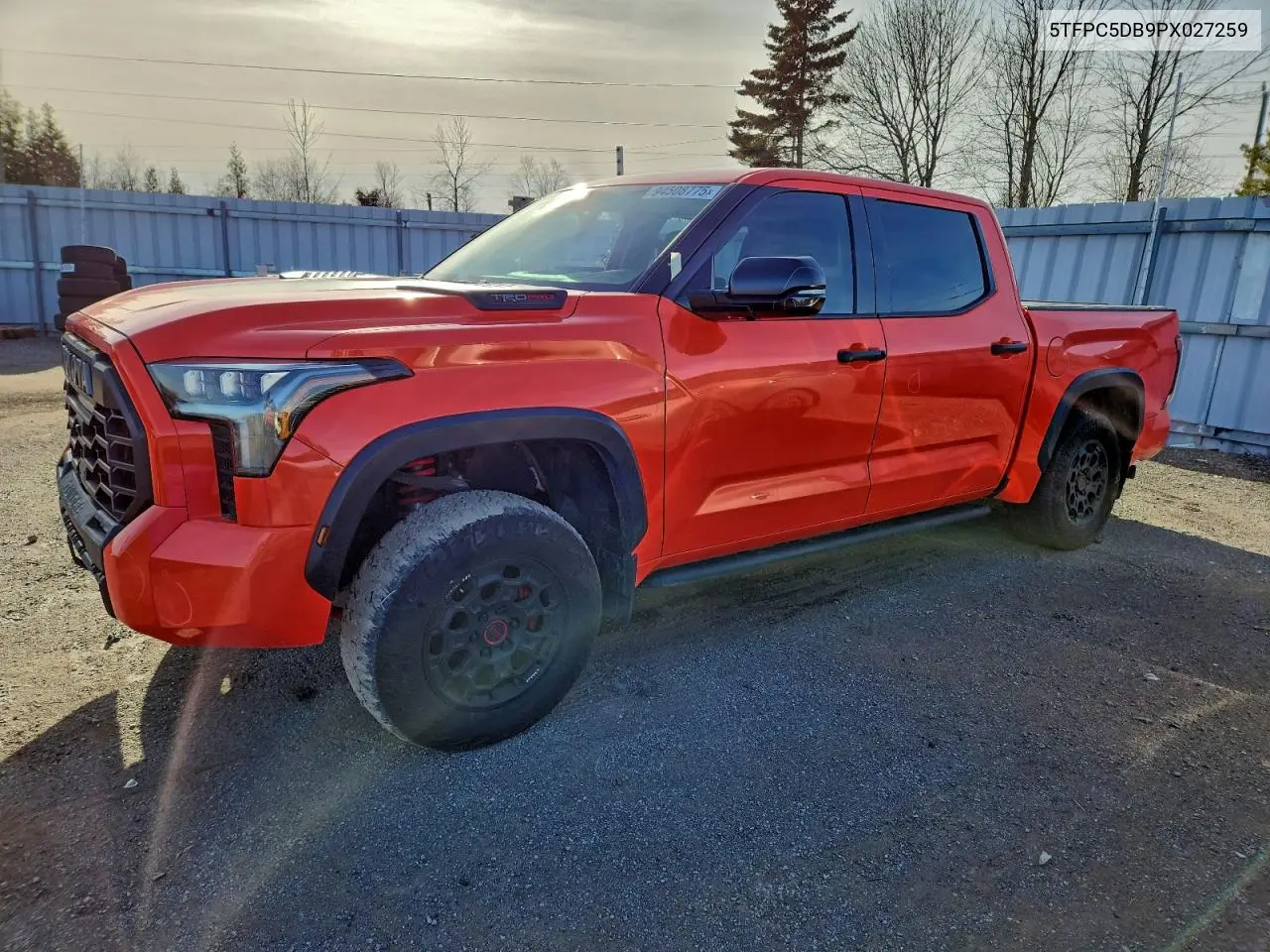 5TFPC5DB9PX027259 2023 Toyota Tundra Crewmax Limited
