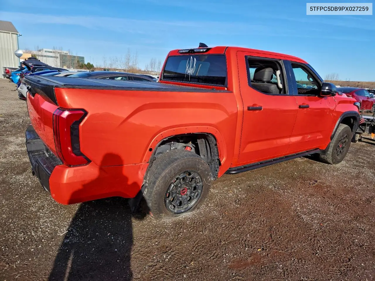 5TFPC5DB9PX027259 2023 Toyota Tundra Crewmax Limited