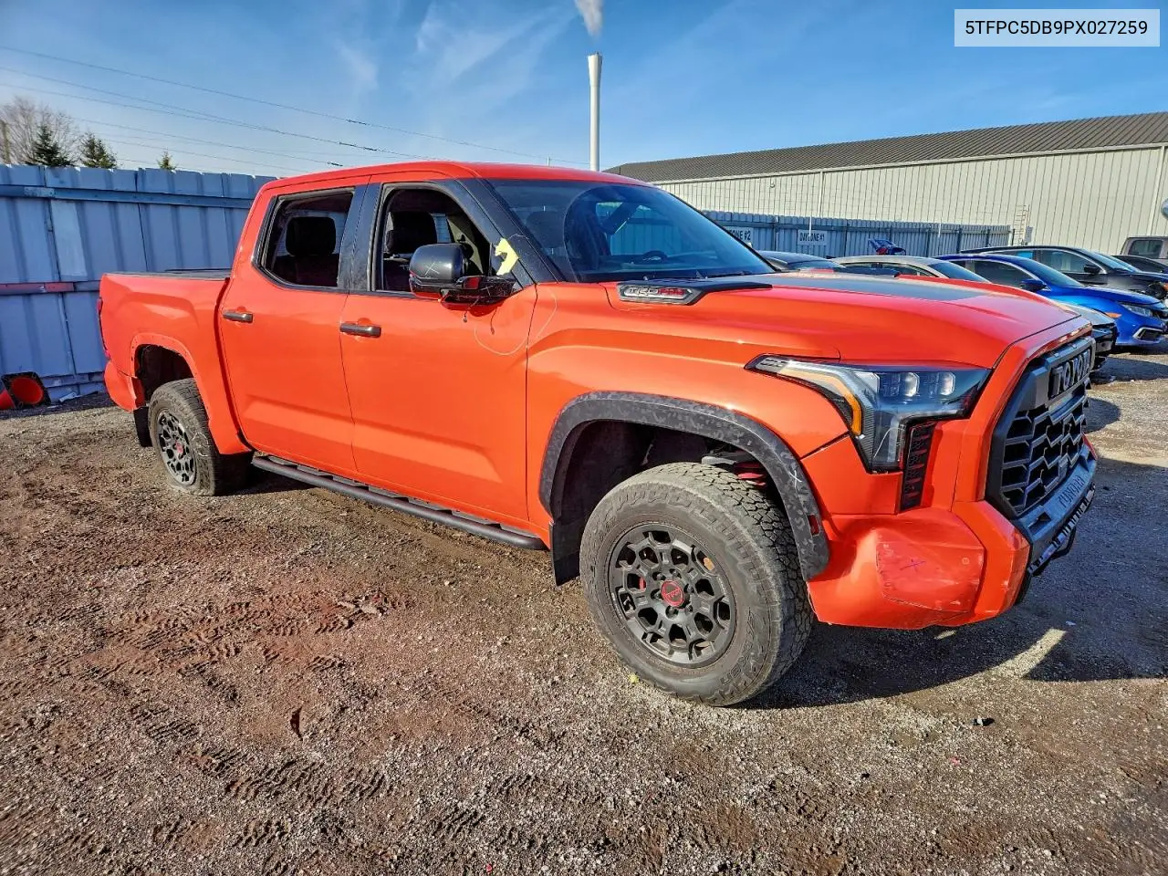 5TFPC5DB9PX027259 2023 Toyota Tundra Crewmax Limited