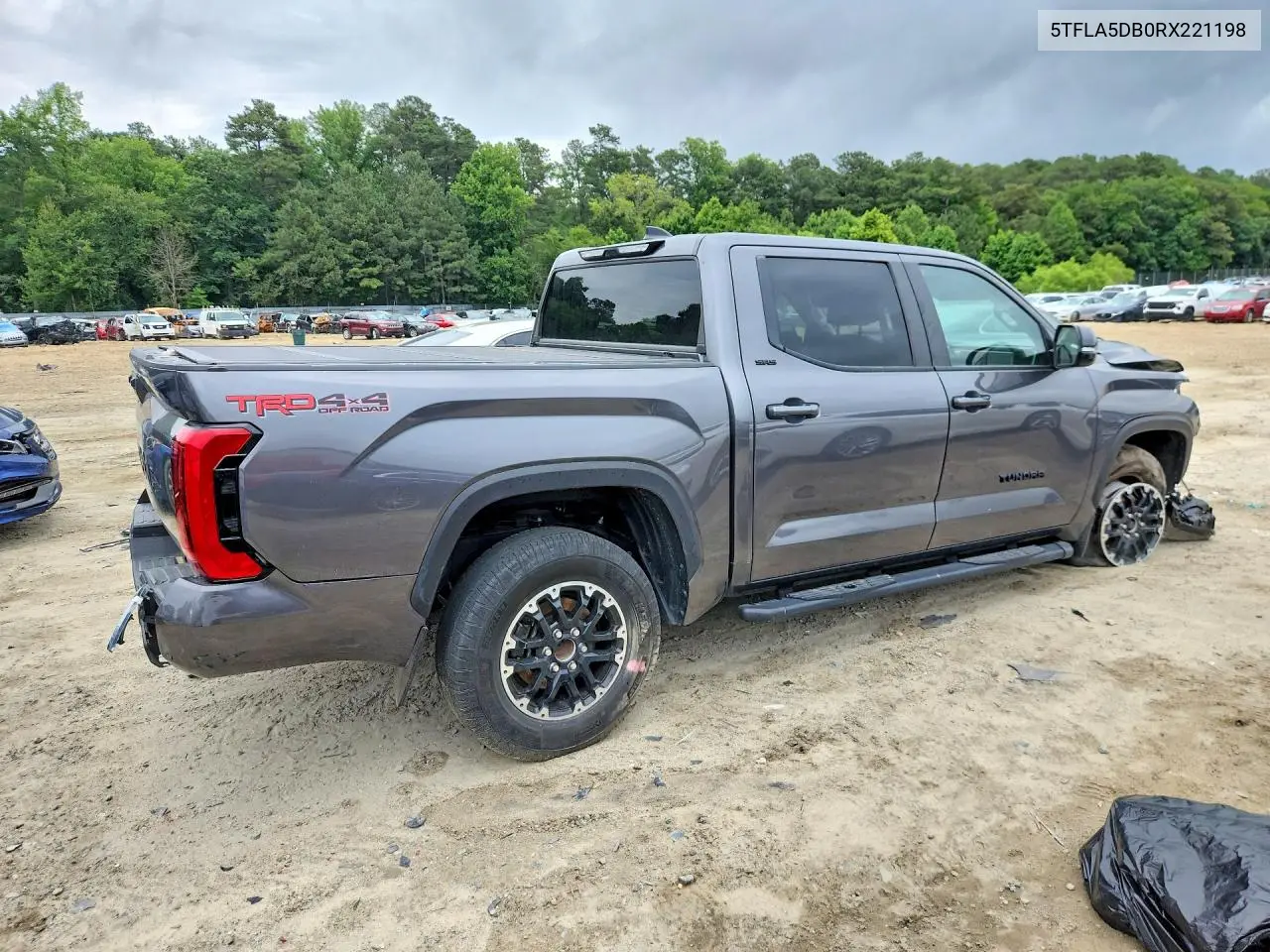 2024 Toyota Tundra Sr5 VIN: 5TFLA5DB0RX221198 Lot: 56434506
