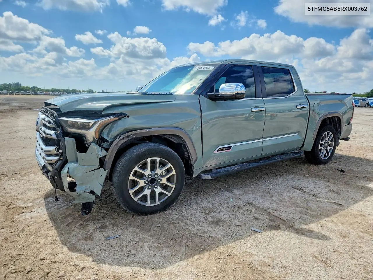 2024 Toyota Tundra 1794 Edition Hv VIN: 5TFMC5AB5RX003762 Lot: 57524666