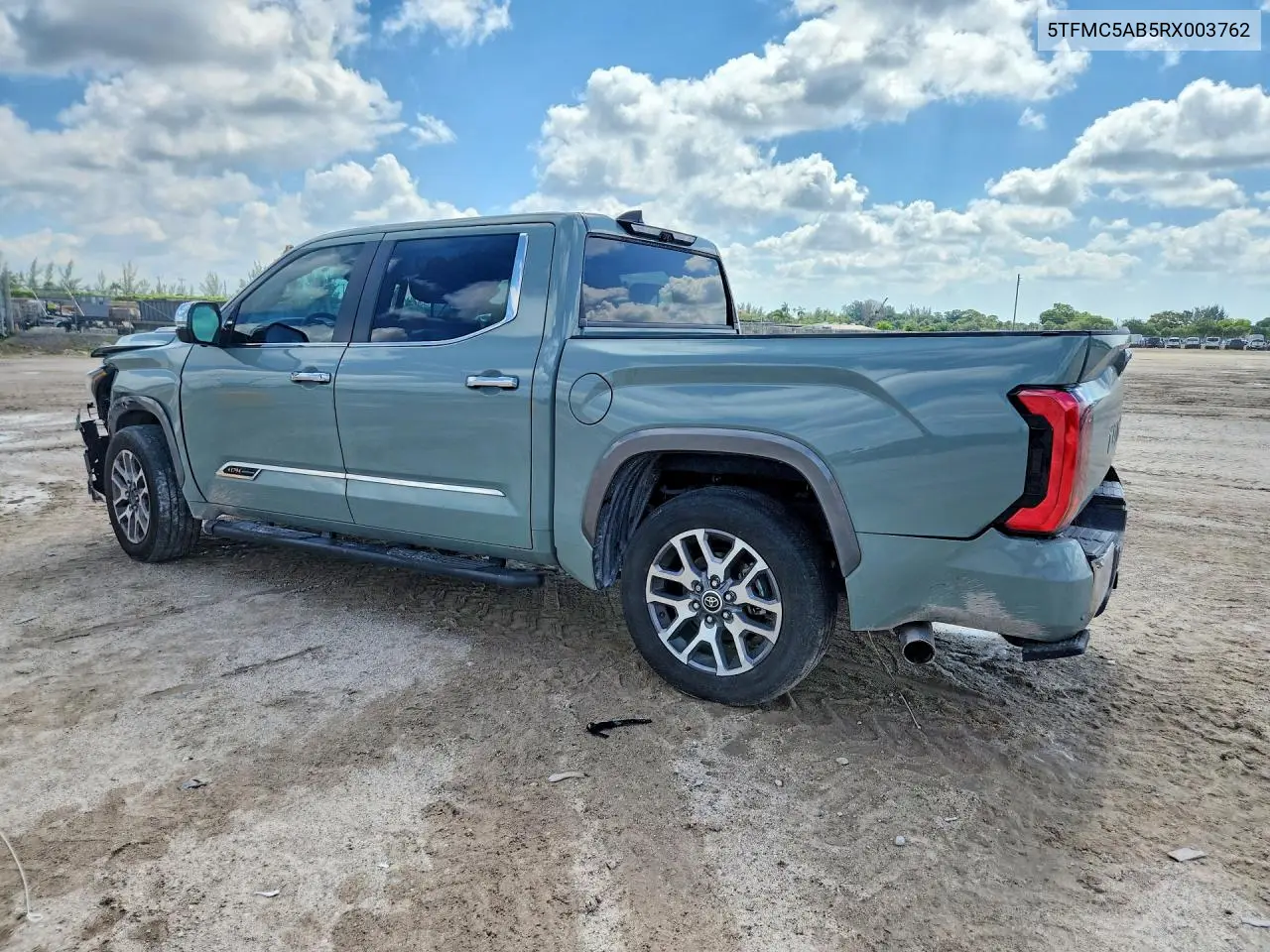 2024 Toyota Tundra 1794 Edition Hv VIN: 5TFMC5AB5RX003762 Lot: 57524666