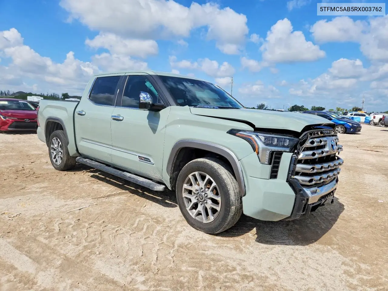2024 Toyota Tundra 1794 Edition Hv VIN: 5TFMC5AB5RX003762 Lot: 57524666