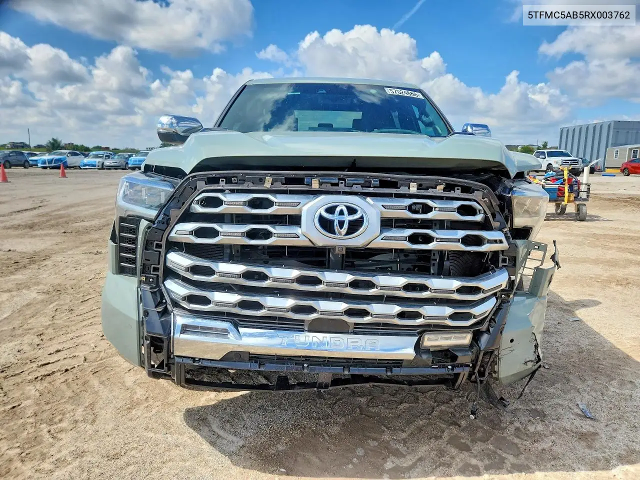 2024 Toyota Tundra 1794 Edition Hv VIN: 5TFMC5AB5RX003762 Lot: 57524666