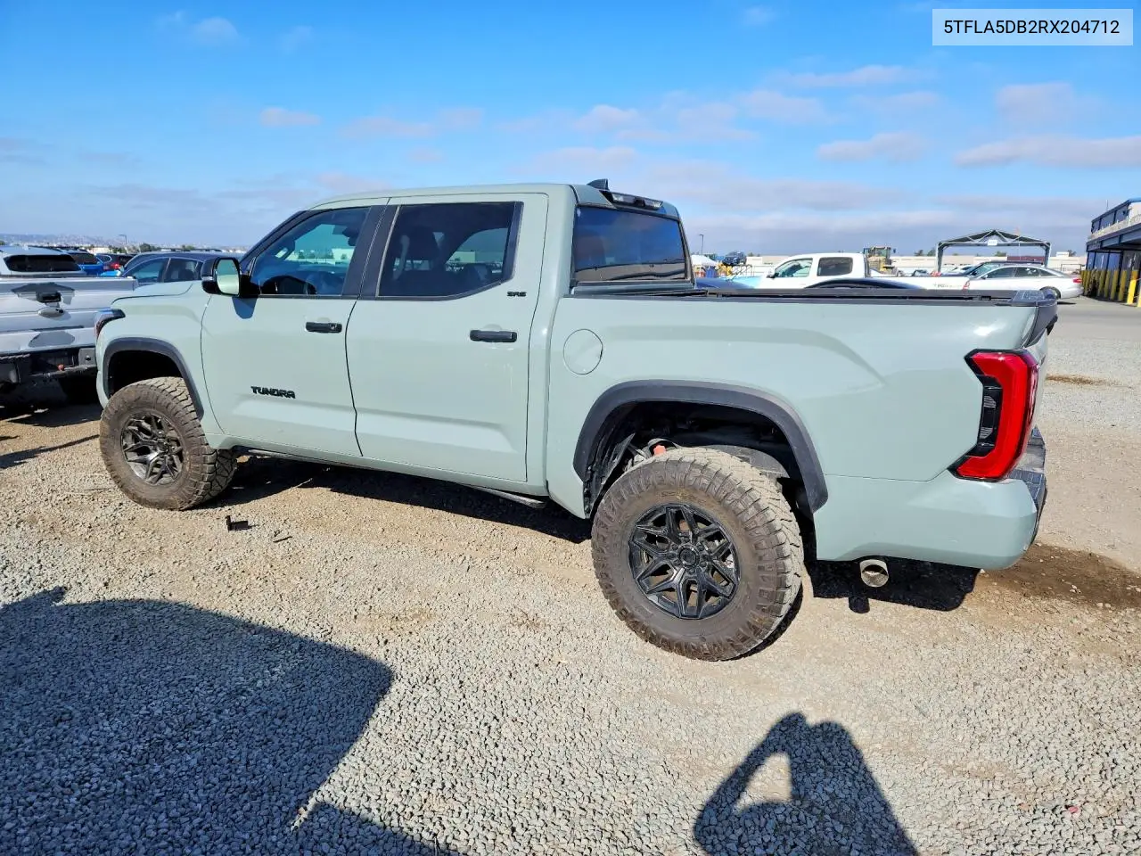 2024 Toyota Tundra Sr5 VIN: 5TFLA5DB2RX204712 Lot: 58049216