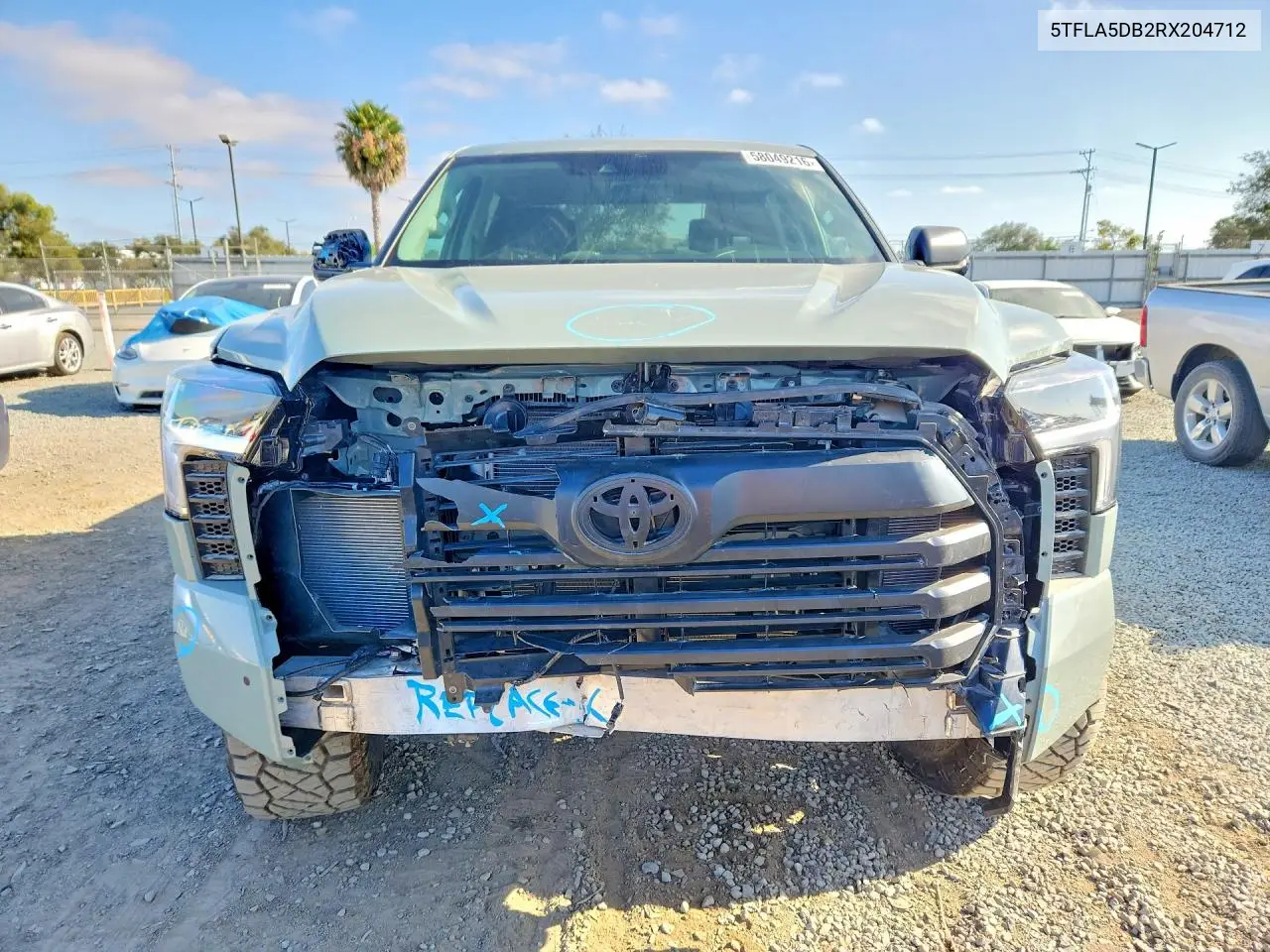 2024 Toyota Tundra Sr5 VIN: 5TFLA5DB2RX204712 Lot: 58049216