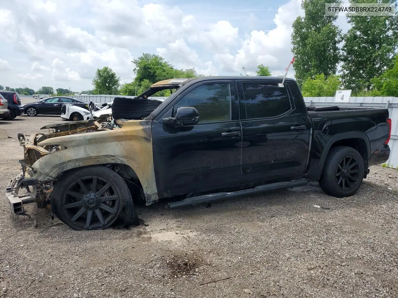 2024 Toyota Tundra Limited VIN: 5TFWA5DB8RX224749 Lot: 59102986