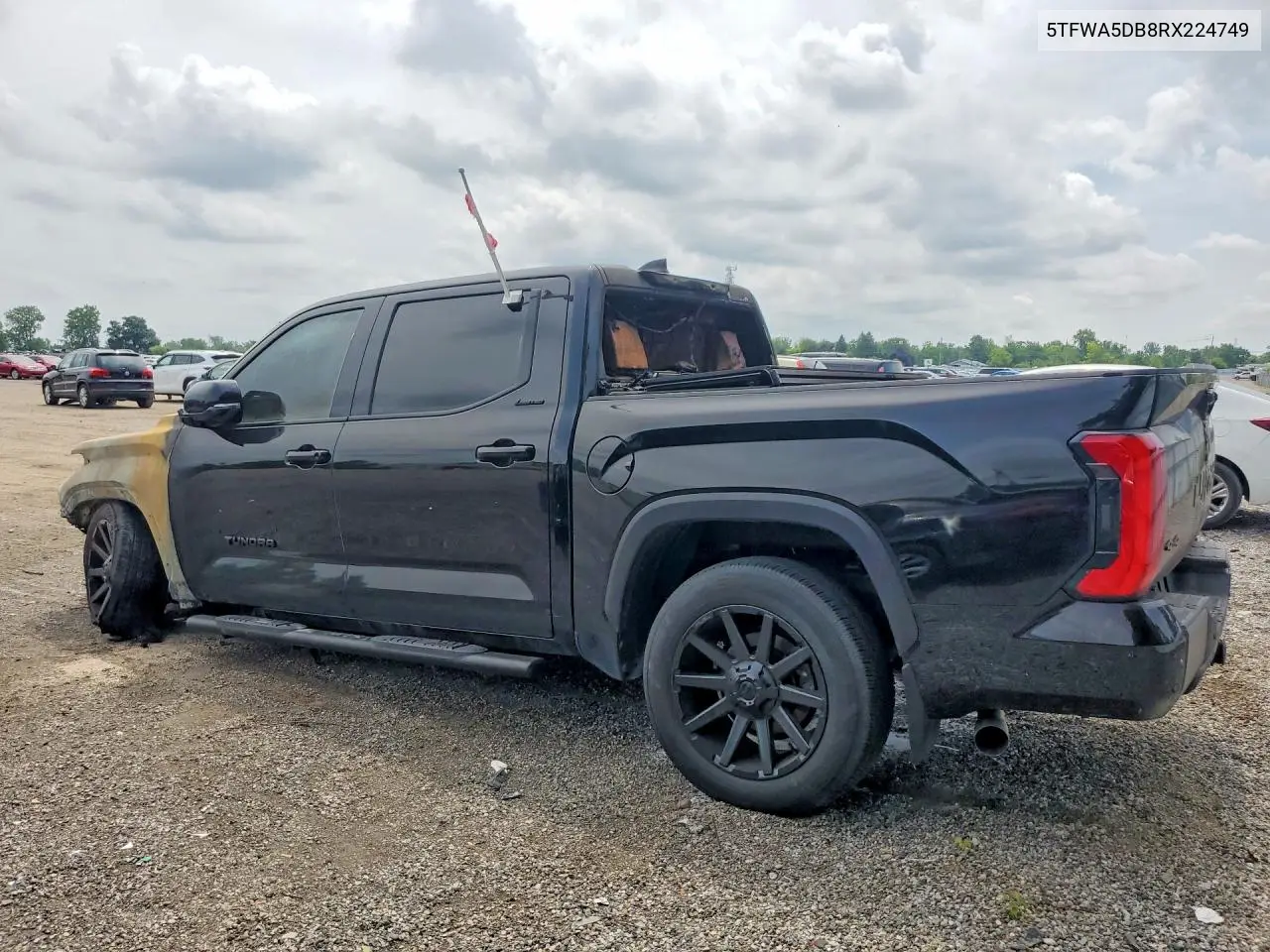 2024 Toyota Tundra Limited VIN: 5TFWA5DB8RX224749 Lot: 59102986