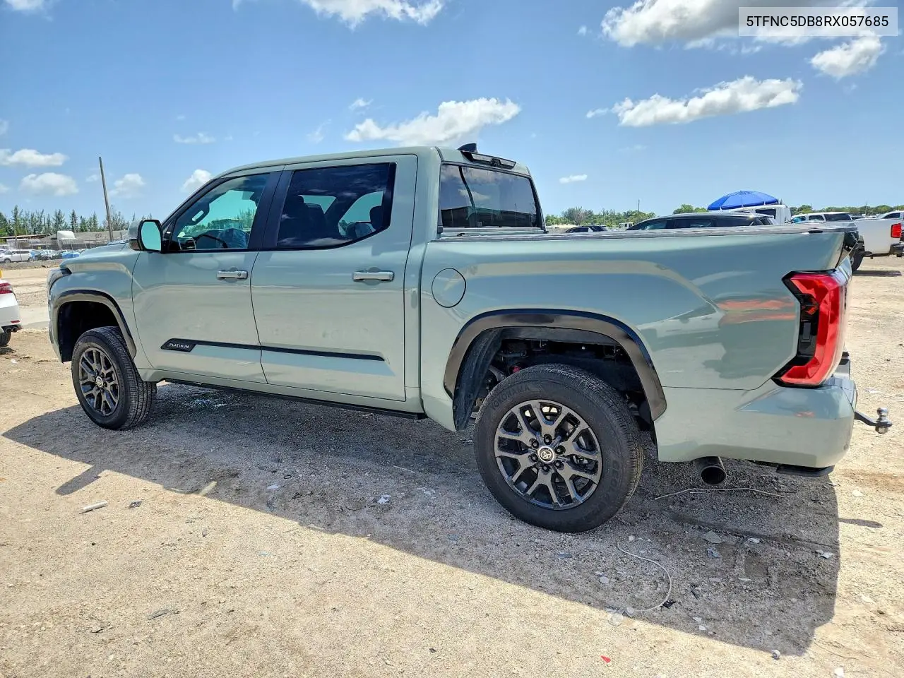 2024 Toyota Tundra Platinum Hv VIN: 5TFNC5DB8RX057685 Lot: 61227896