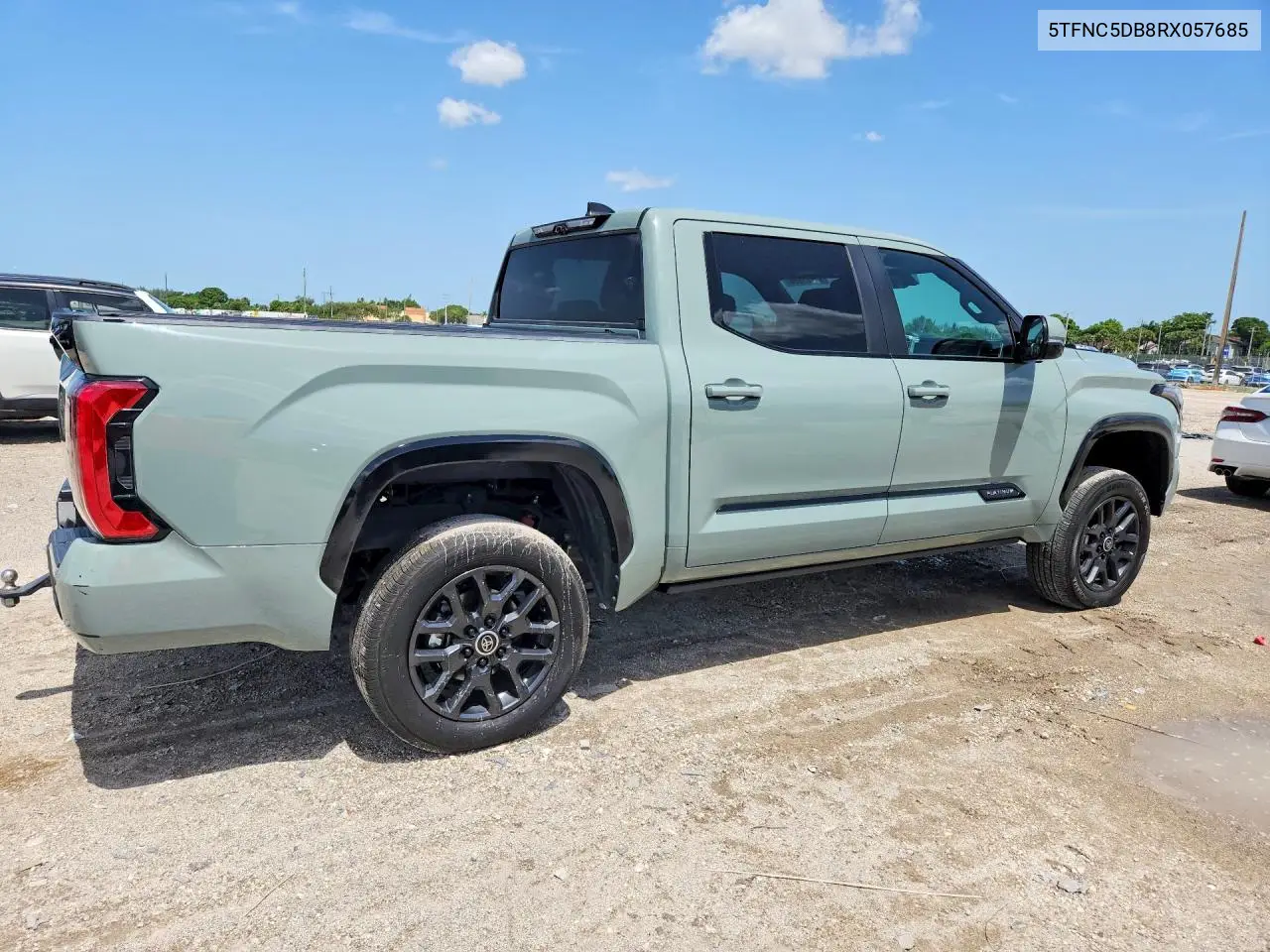 2024 Toyota Tundra Platinum Hv VIN: 5TFNC5DB8RX057685 Lot: 61227896