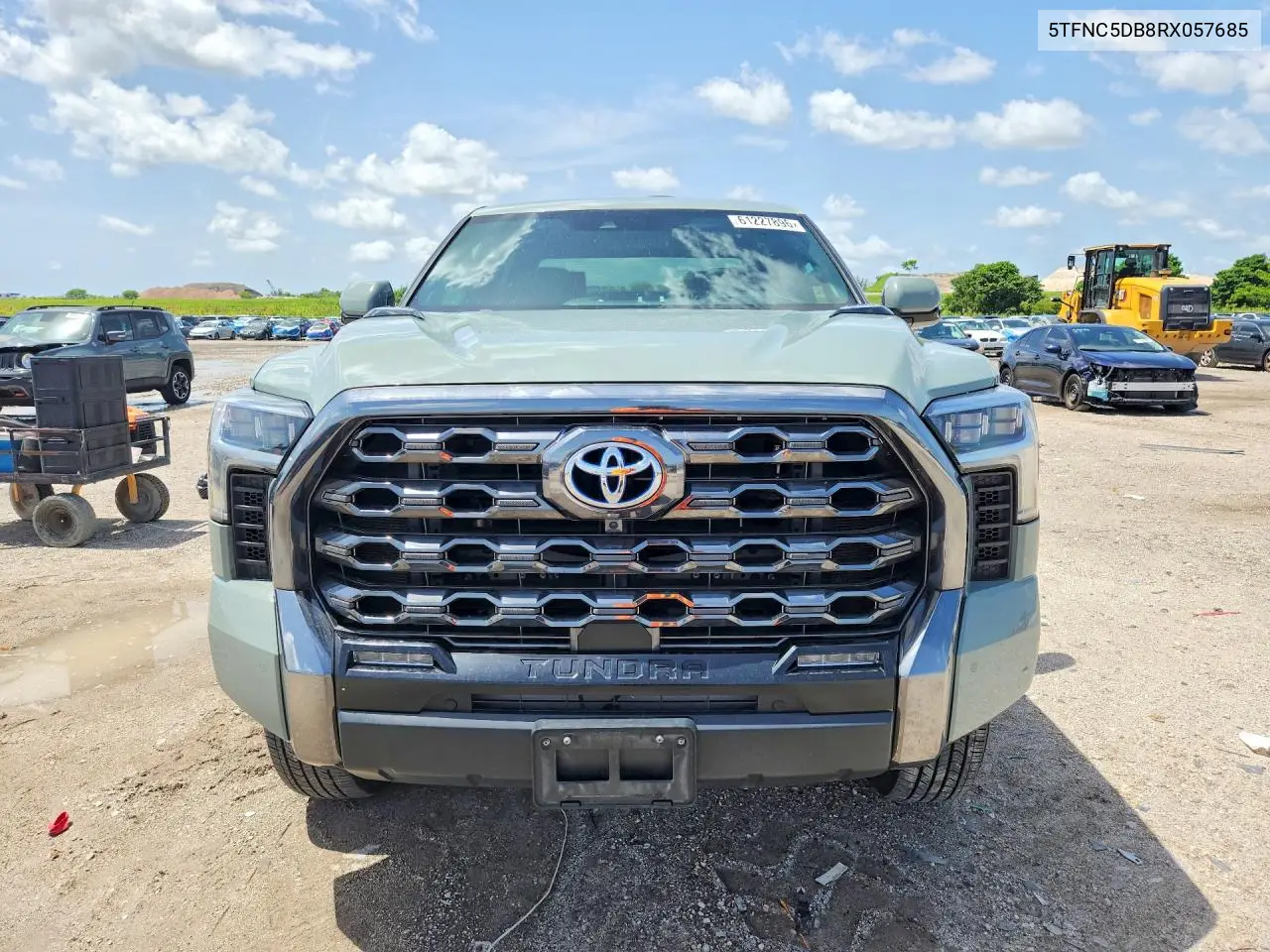 2024 Toyota Tundra Platinum Hv VIN: 5TFNC5DB8RX057685 Lot: 61227896