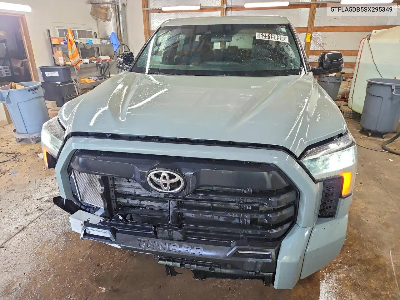 2025 Toyota Tundra Sr5 VIN: 5TFLA5DB5SX295349 Lot: 52515096