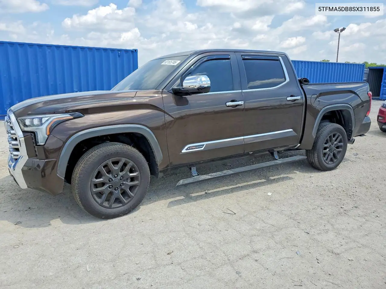 2025 Toyota Tundra 1794 Edition VIN: 5TFMA5DB8SX311855 Lot: 60165746
