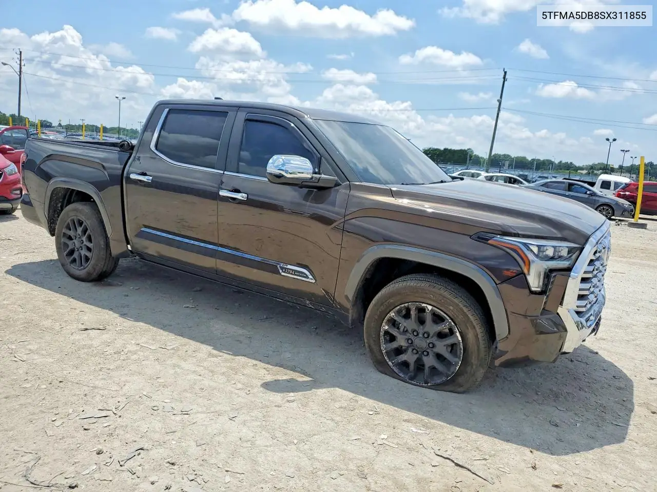 2025 Toyota Tundra 1794 Edition VIN: 5TFMA5DB8SX311855 Lot: 60165746