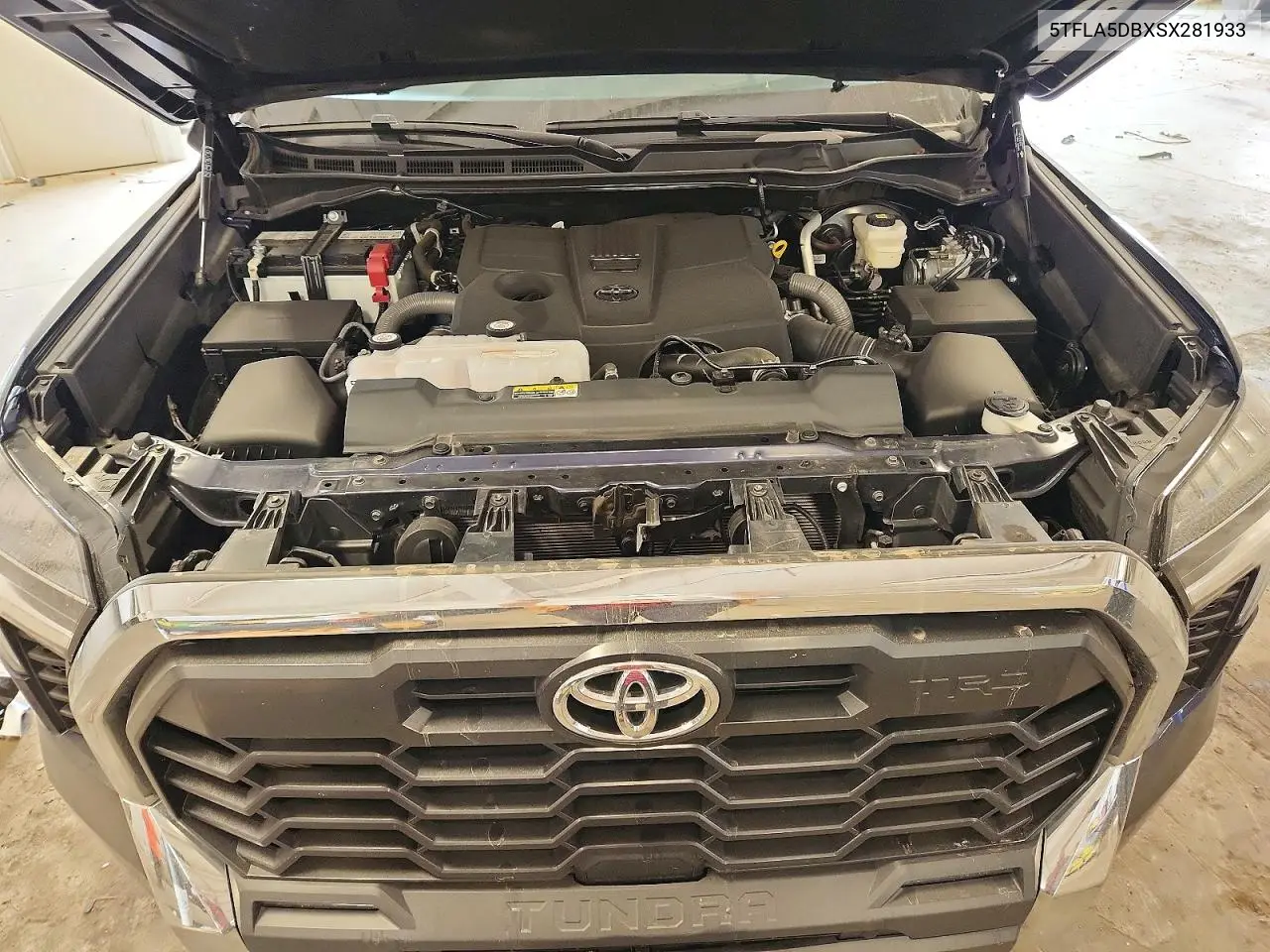 2025 Toyota Tundra Sr5 VIN: 5TFLA5DBXSX281933 Lot: 61370166