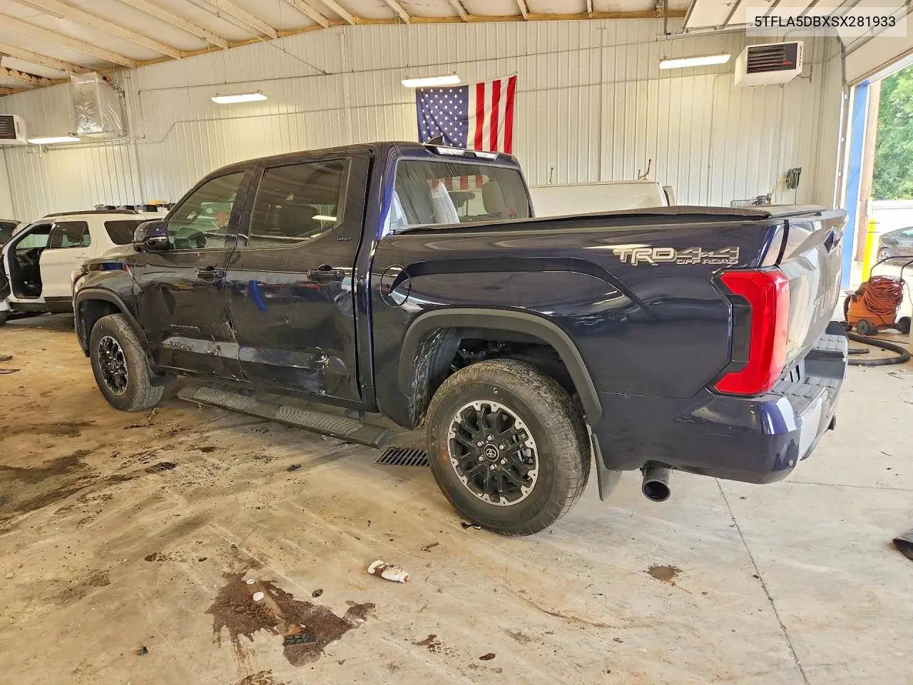 2025 Toyota Tundra Sr5 VIN: 5TFLA5DBXSX281933 Lot: 61370166