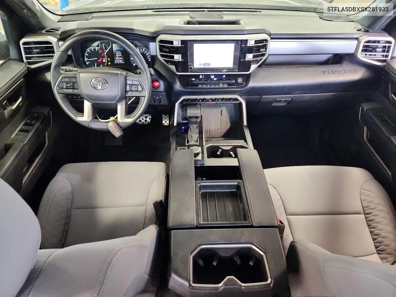 2025 Toyota Tundra Sr5 VIN: 5TFLA5DBXSX281933 Lot: 61370166
