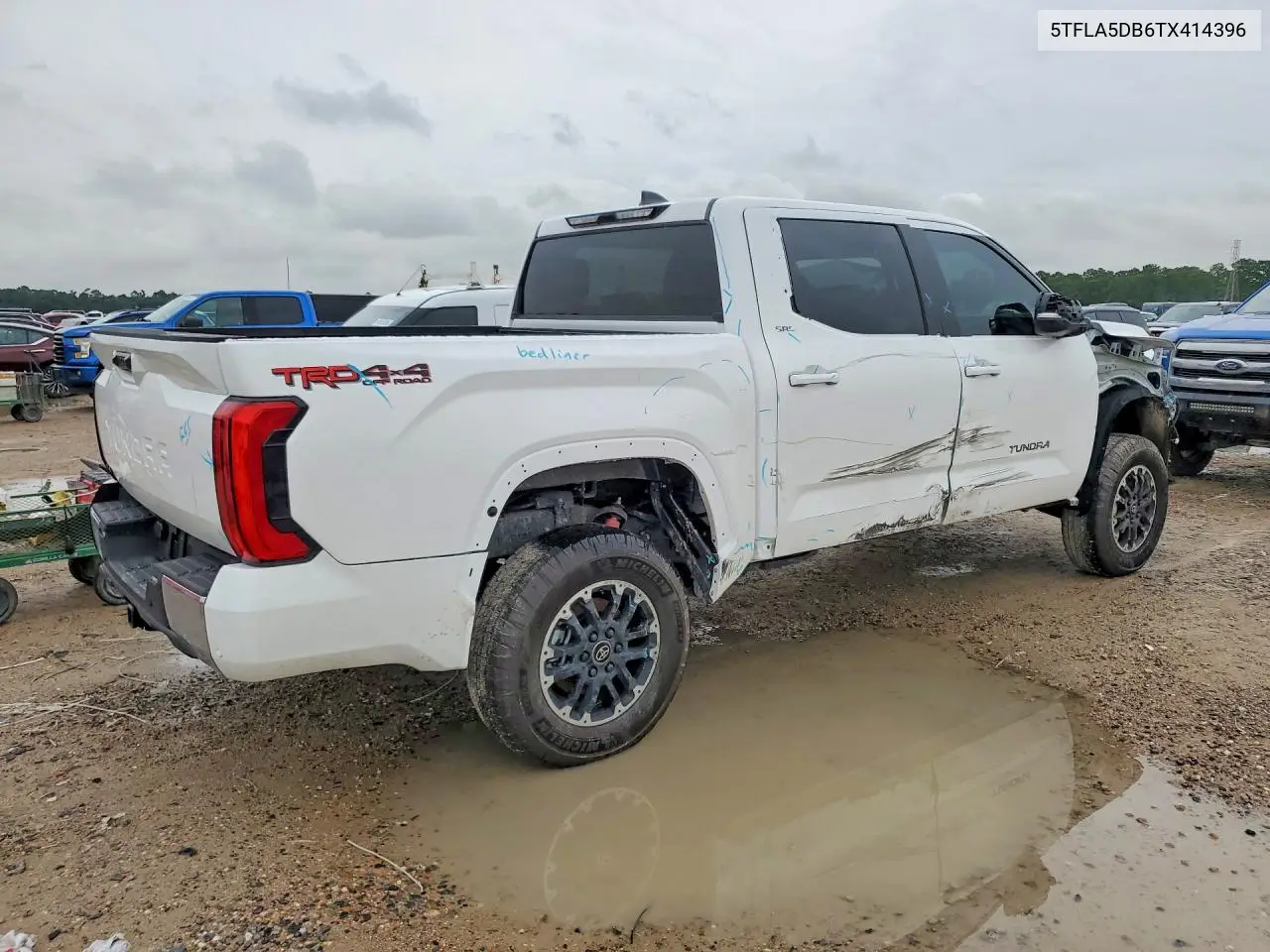 2026 Toyota Tundra Sr5 VIN: 5TFLA5DB6TX414396 Lot: 60039096