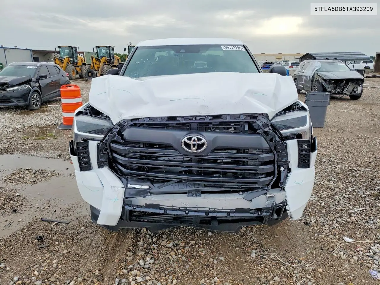 2026 Toyota Tundra Sr5 VIN: 5TFLA5DB6TX393209 Lot: 60771746
