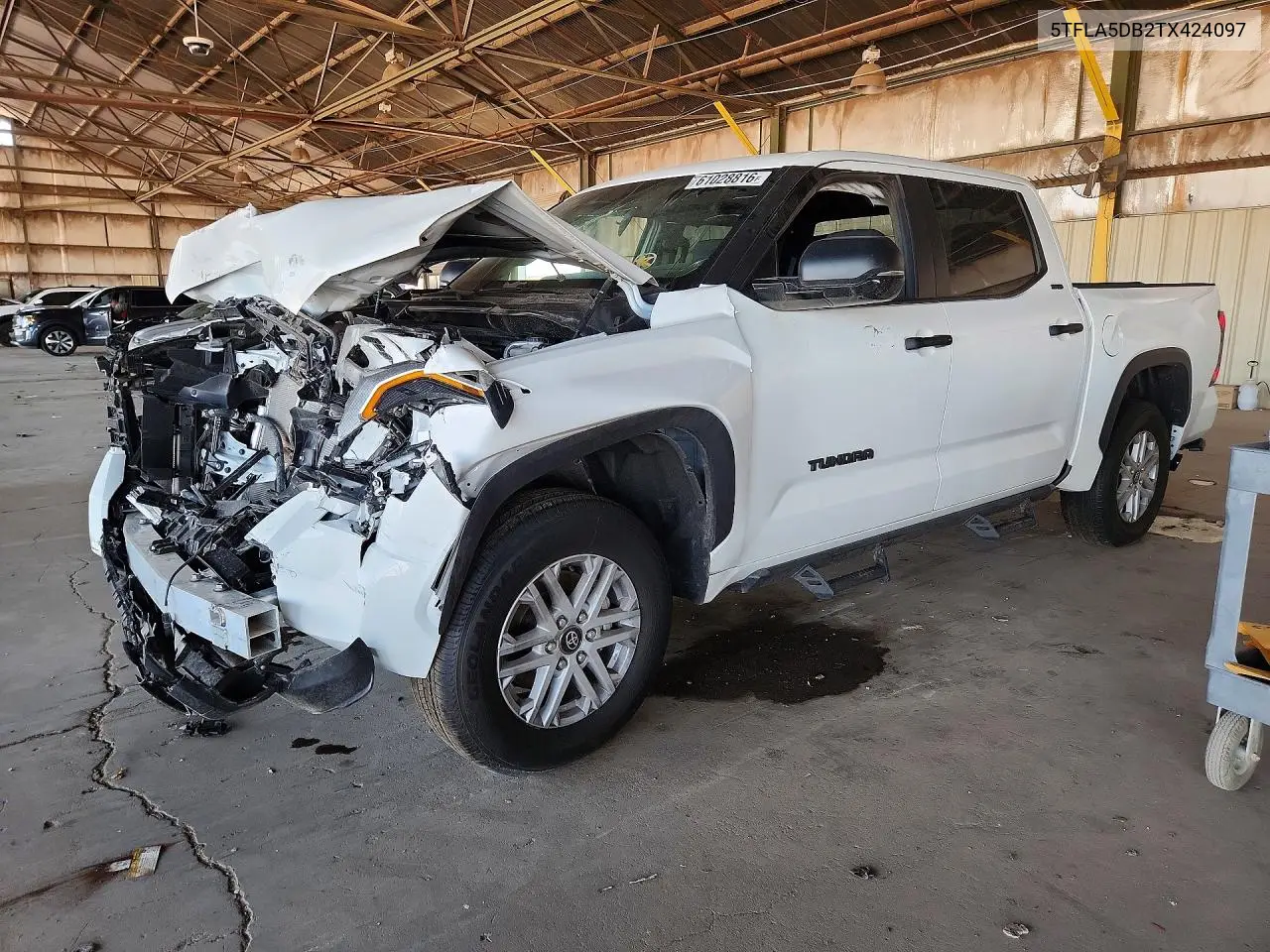 2026 Toyota Tundra Sr5 VIN: 5TFLA5DB2TX424097 Lot: 61028816