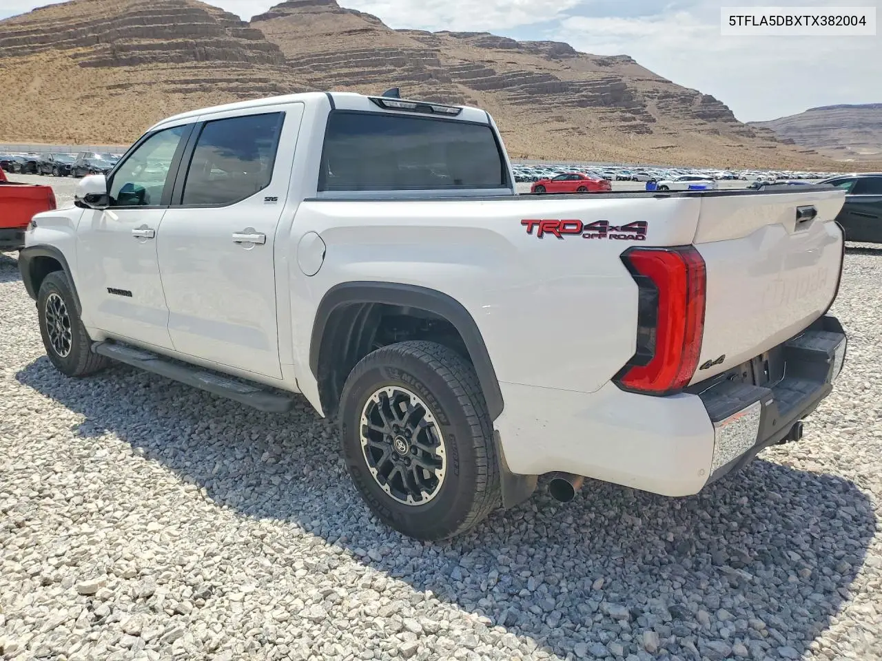 2026 Toyota Tundra Sr5 VIN: 5TFLA5DBXTX382004 Lot: 62098776