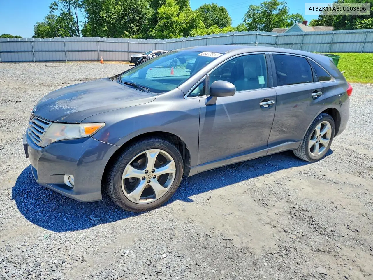 2009 Toyota Venza Fwd V6 VIN: 4T3ZK11A89U003896 Lot: 55452346