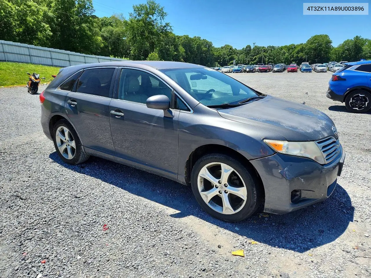 2009 Toyota Venza Fwd V6 VIN: 4T3ZK11A89U003896 Lot: 55452346