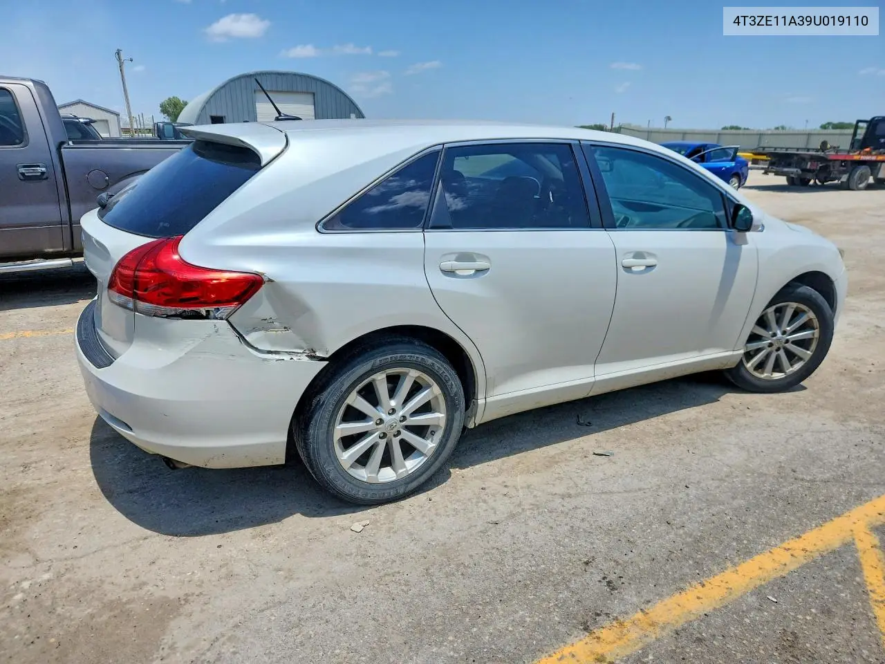 2009 Toyota Venza Fwd 4Cyl VIN: 4T3ZE11A39U019110 Lot: 56968206
