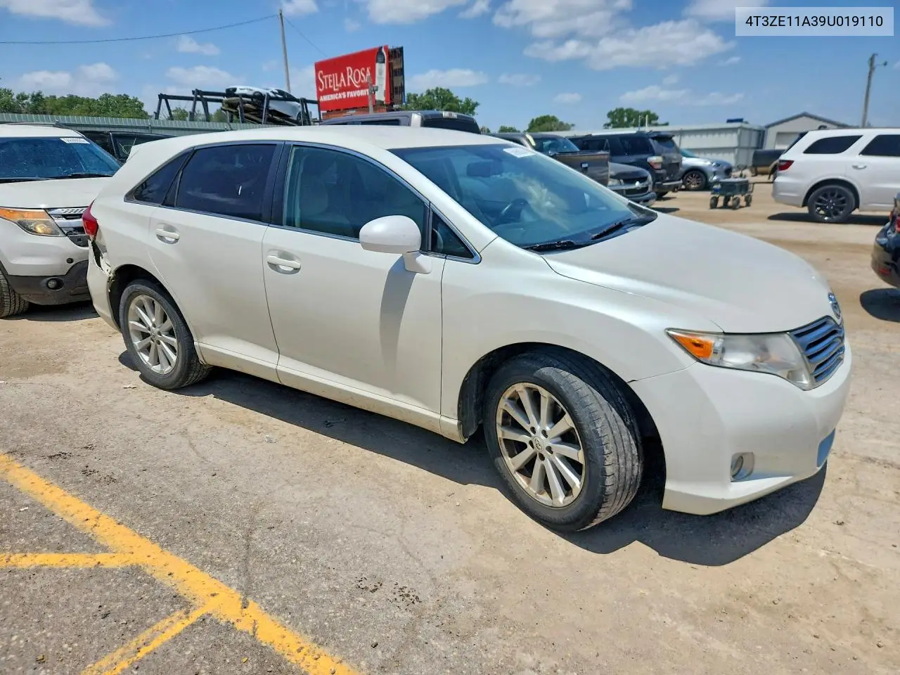 2009 Toyota Venza Fwd 4Cyl VIN: 4T3ZE11A39U019110 Lot: 56968206