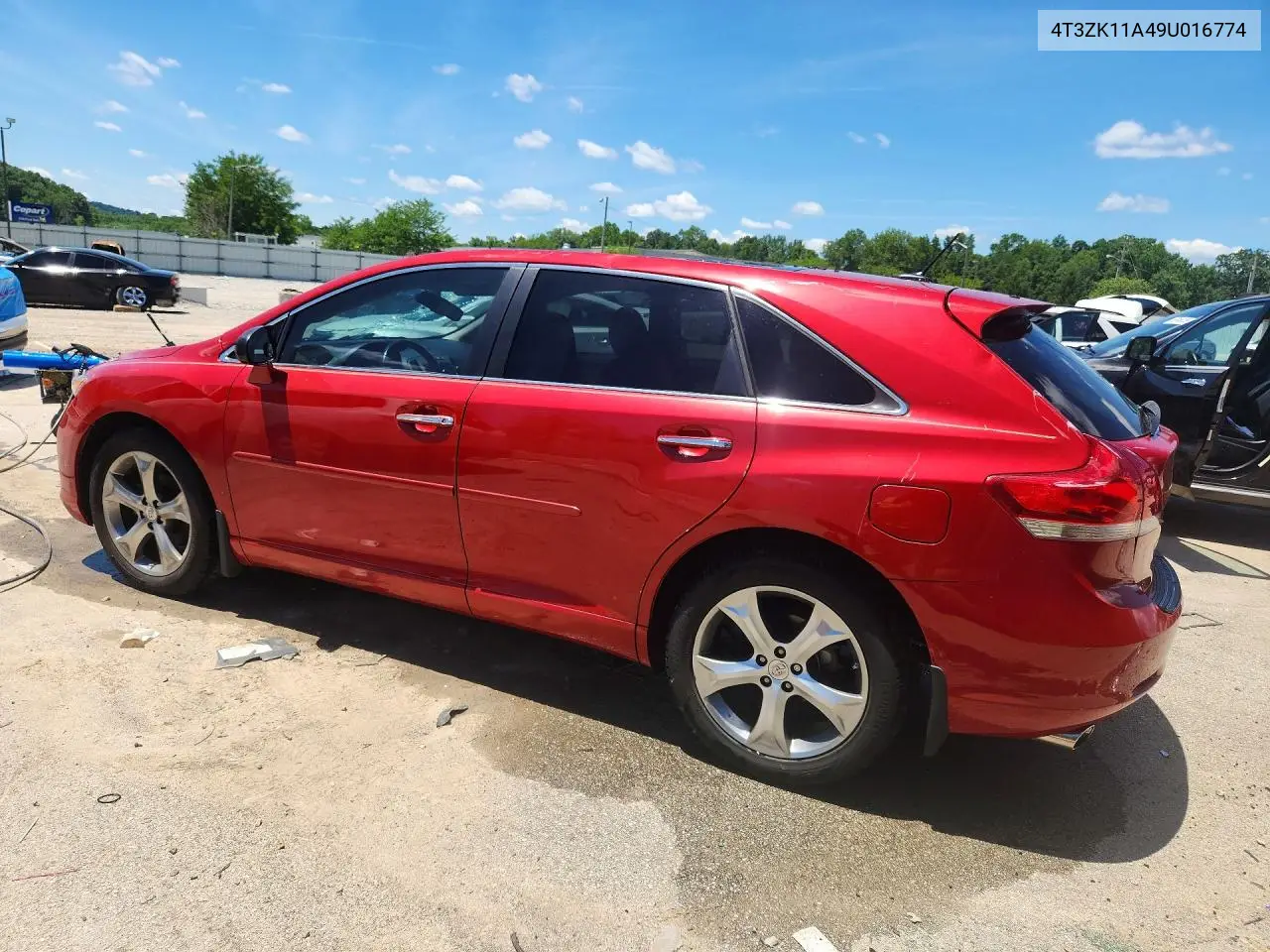 2009 Toyota Venza Fwd V6 VIN: 4T3ZK11A49U016774 Lot: 57326946