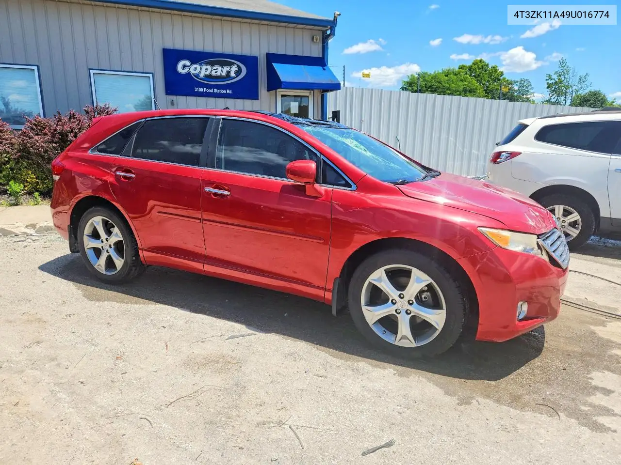 2009 Toyota Venza Fwd V6 VIN: 4T3ZK11A49U016774 Lot: 57326946