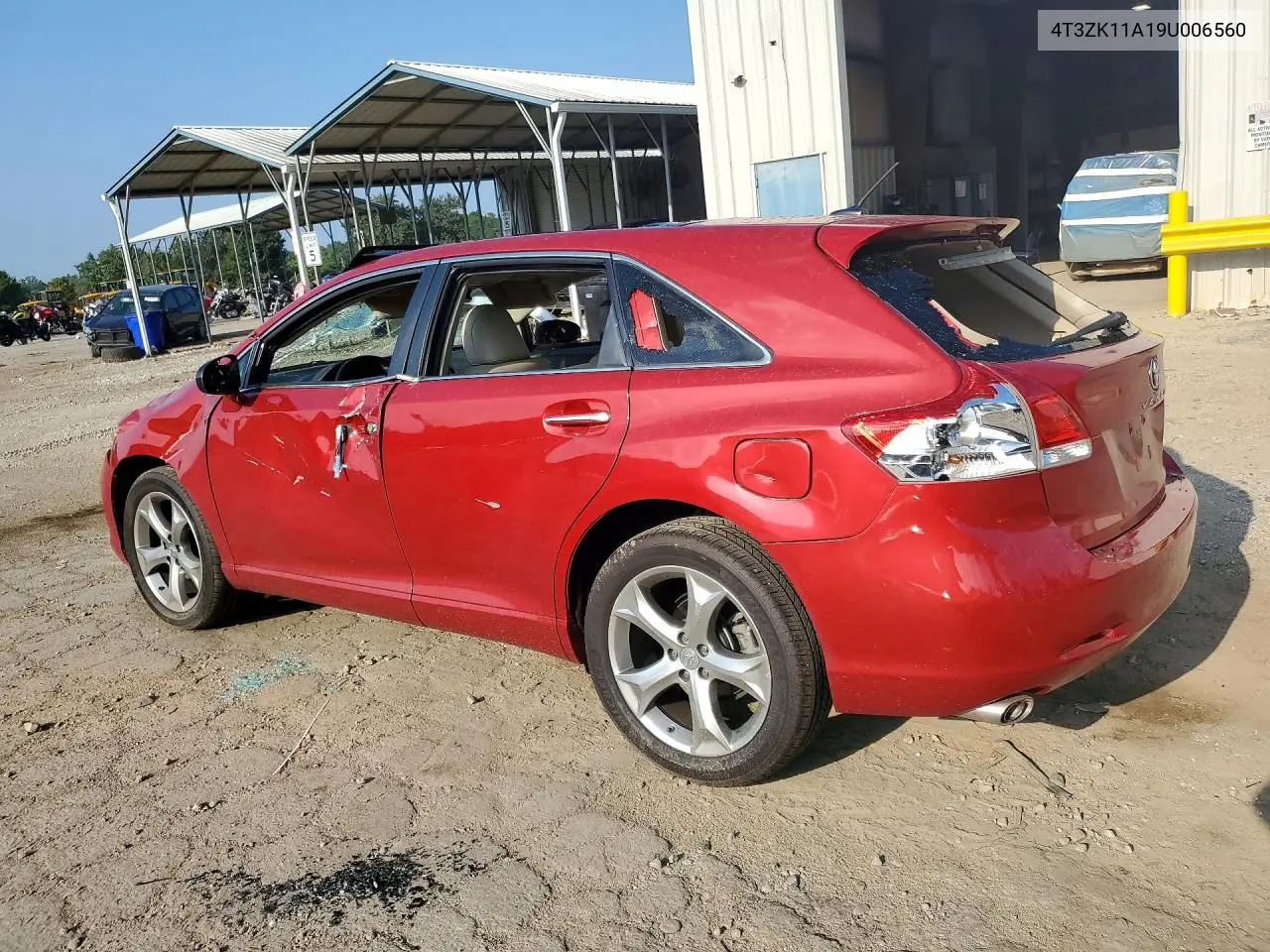 2009 Toyota Venza Fwd V6 VIN: 4T3ZK11A19U006560 Lot: 58558306