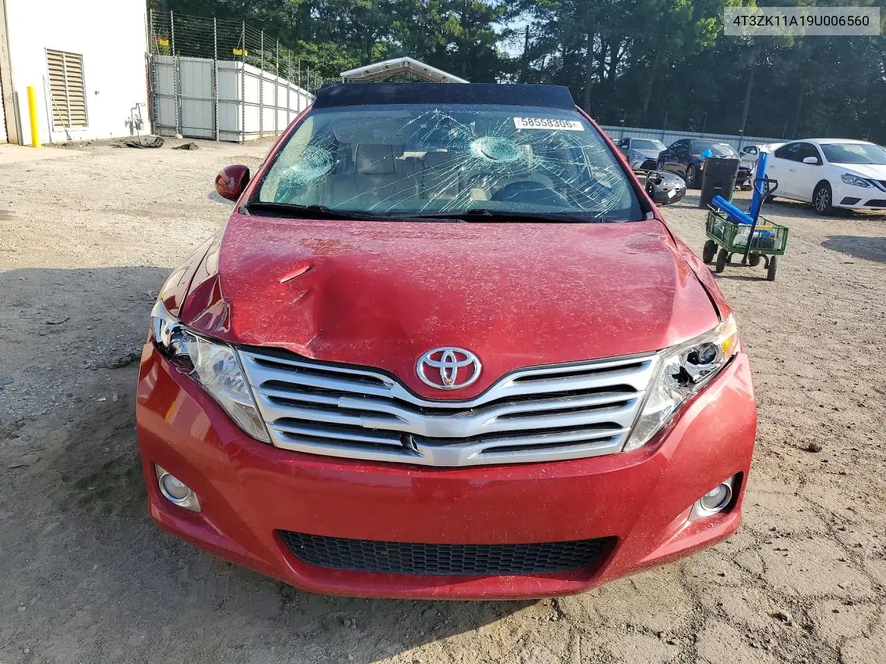 2009 Toyota Venza Fwd V6 VIN: 4T3ZK11A19U006560 Lot: 58558306