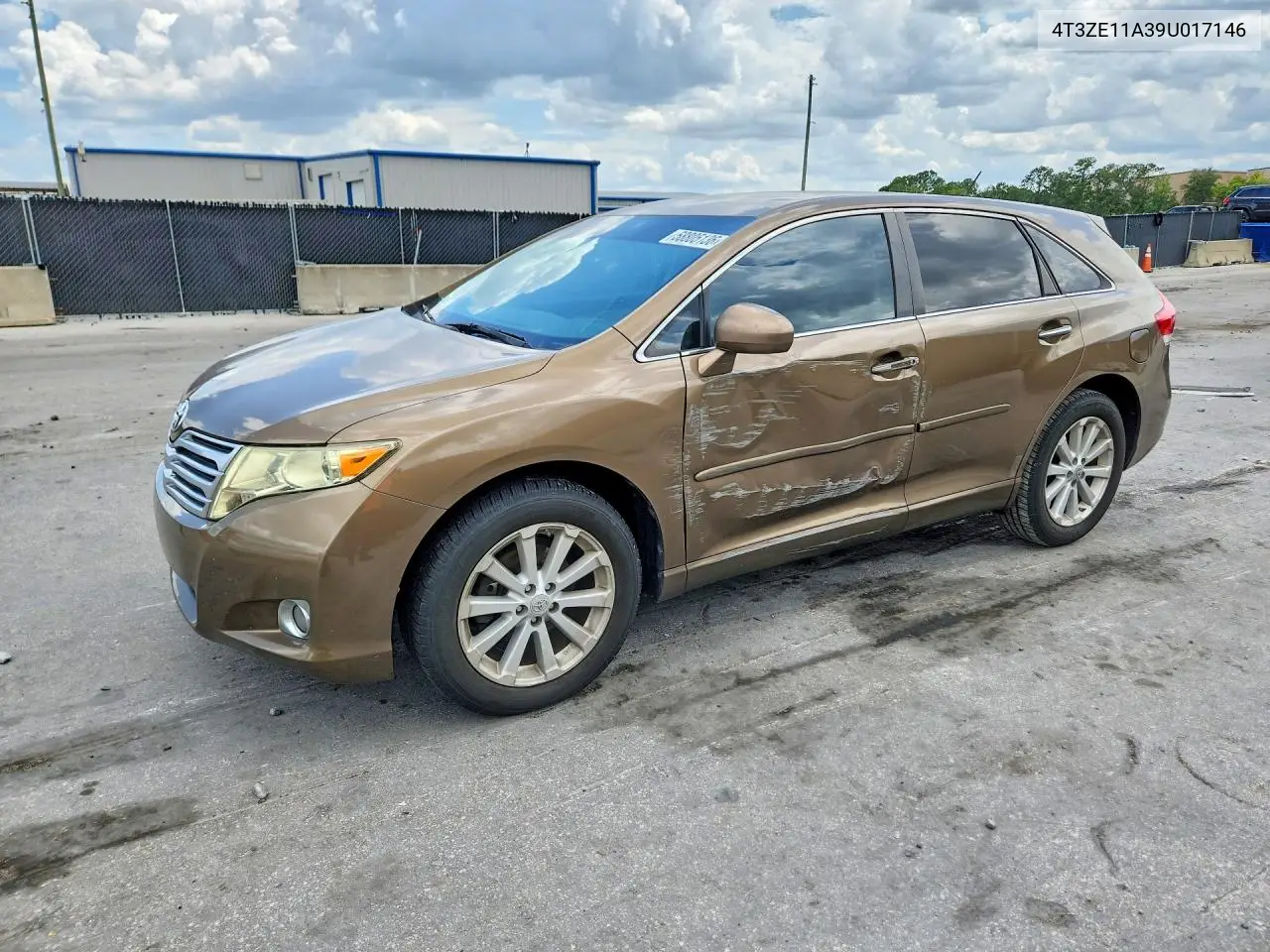 2009 Toyota Venza Fwd 4Cyl VIN: 4T3ZE11A39U017146 Lot: 58805136