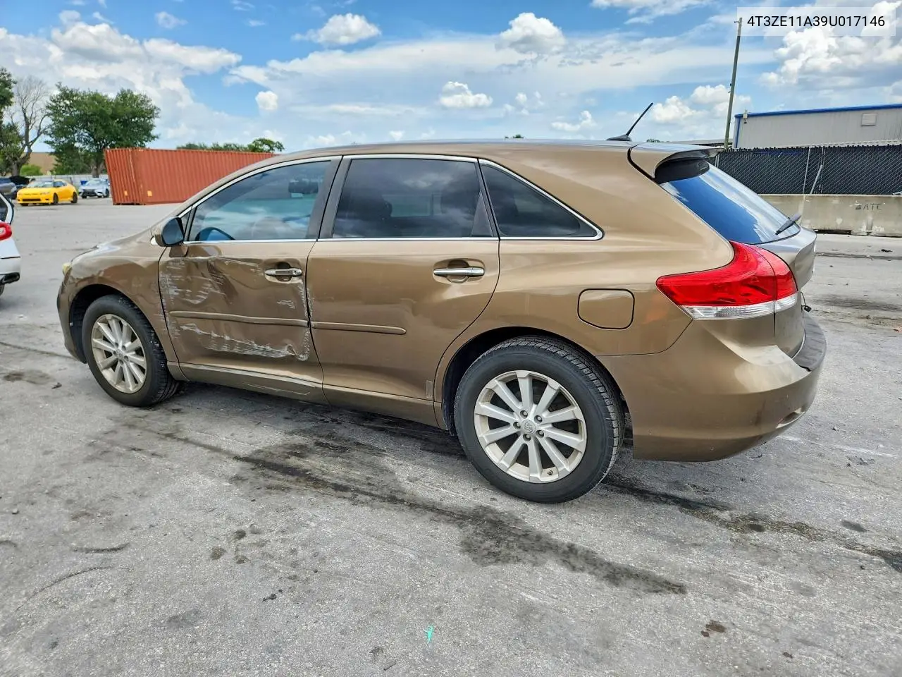 2009 Toyota Venza Fwd 4Cyl VIN: 4T3ZE11A39U017146 Lot: 58805136